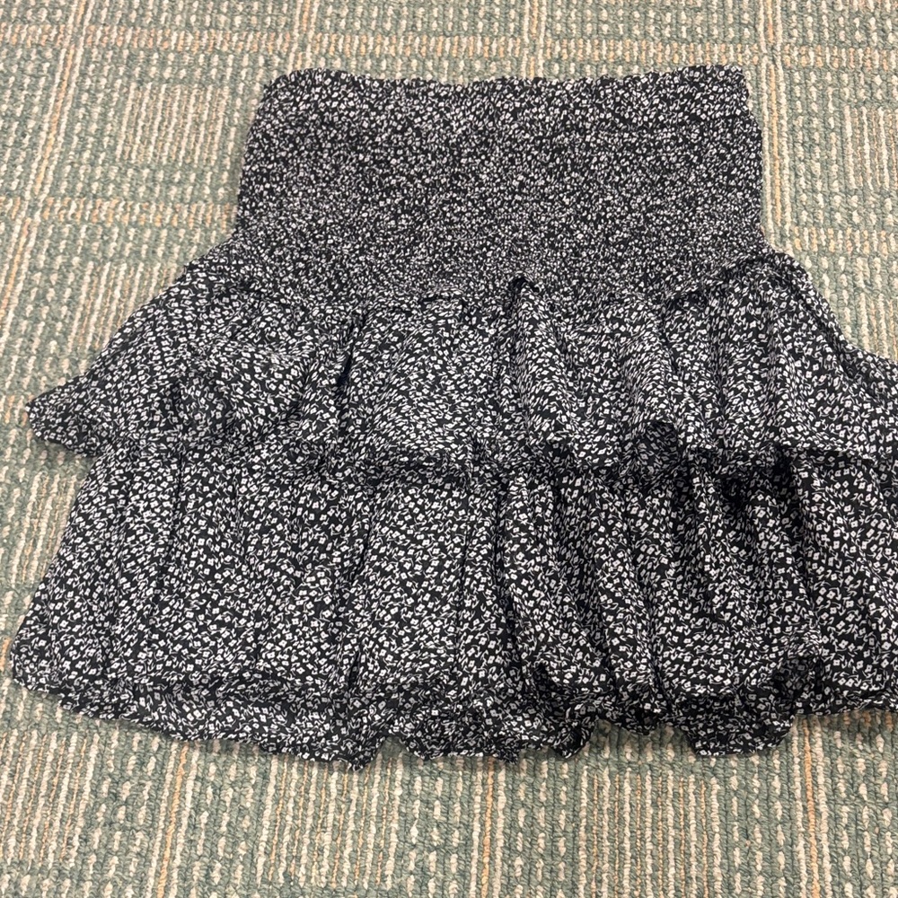Elegant Black and White Women's Skirt